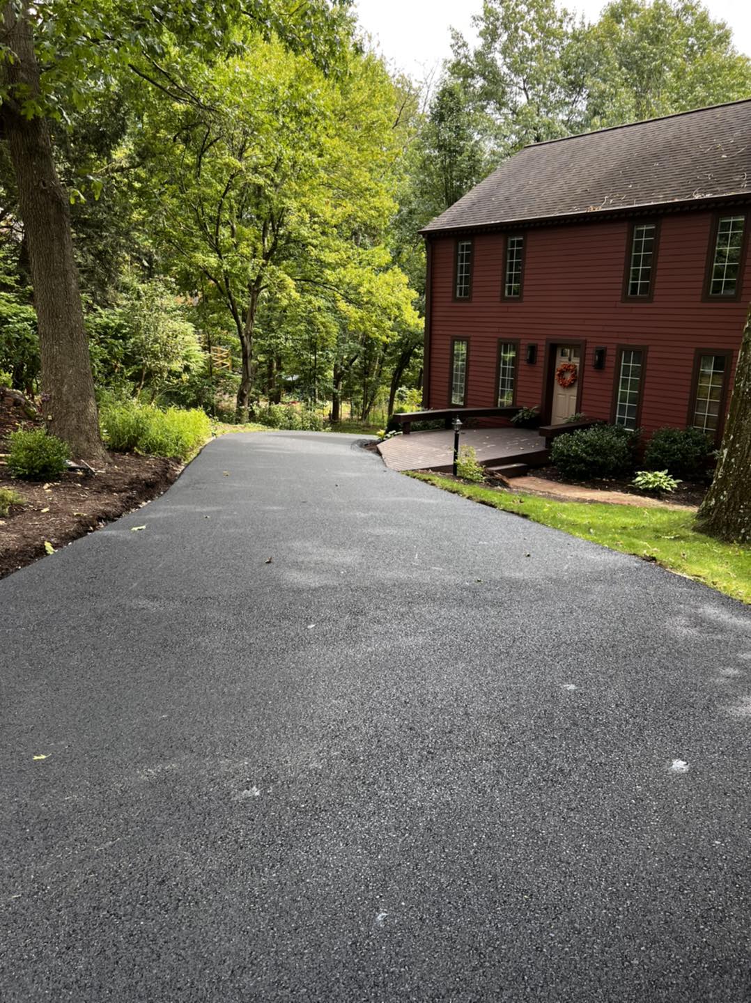 New Asphalt Driveway Installations